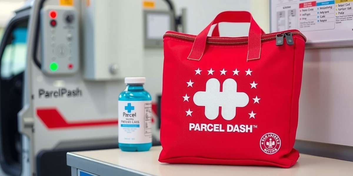 Parcel Dash Medicine Delivery Parcel Dash medicine delivery with temperature-controlled bag